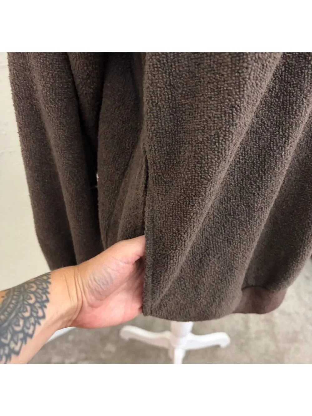 90s brown indie skater grunge sweatshirt